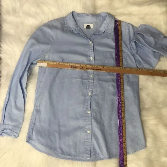 Old Navy Button Up Womens M Blue - Picture 7 of 16
